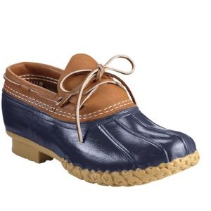 Women’s Bean Boots by LL Bean Low Top Rubber Moc